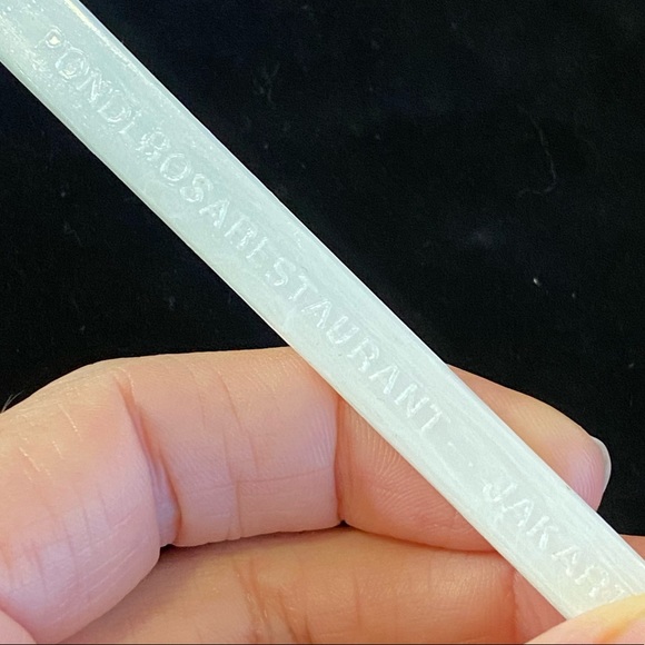 Vintage Lot of 9 60’s-80’s Swizzle Sticks from Indonesia (Jakarta & Nusa Dua) - Picture 5 of 17